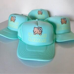 NEW Hello Kitty x ALOHA Collection Sun Kissed Trucker Hat